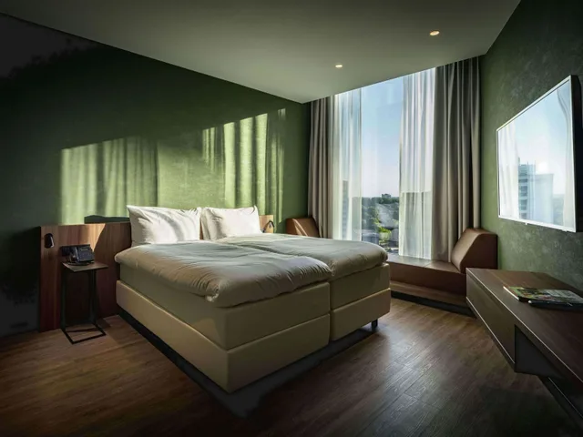 غرفة كومفورت بسريرين منفصلين، Van der Valk Hotel Amsterdam Zuidas 1/1