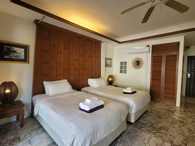 غرفة سوبيريور بسرير مزدوج أو سريرين منفصلين بإطلالة على الحديقة، Koh Chang Cliff Beach Resort 3/5
