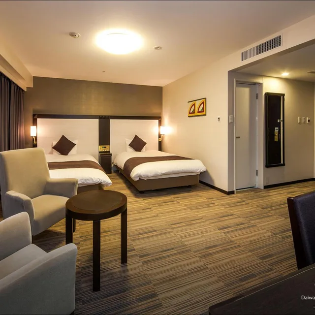 Standard, Single, Twin Beds, Smoking, Daiwa Roynet Hotel 2/5