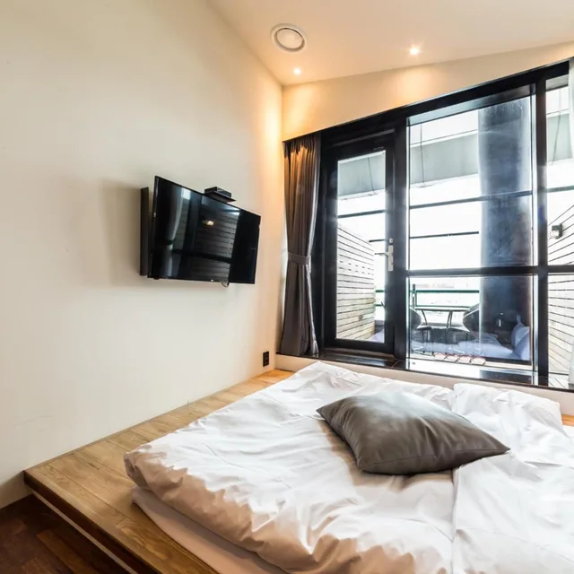 Korean, Superior, Double Bed, Sea View, Terrace، H Avenue 2/8