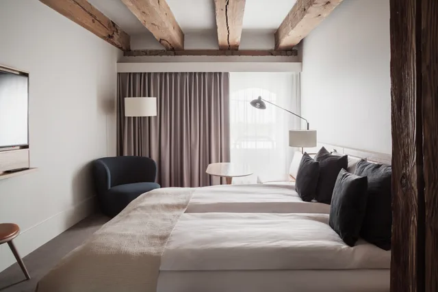 غرفة ديلوكس بسرير مزدوج أو سريرين منفصلين، Copenhagen Admiral Hotel 1/4