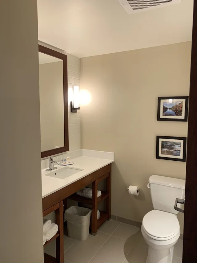 جناح بسرير كينج مع أريكة لذوي الإعاقة، Comfort Inn & Suites Clarkston Pine Knob Area 5/6