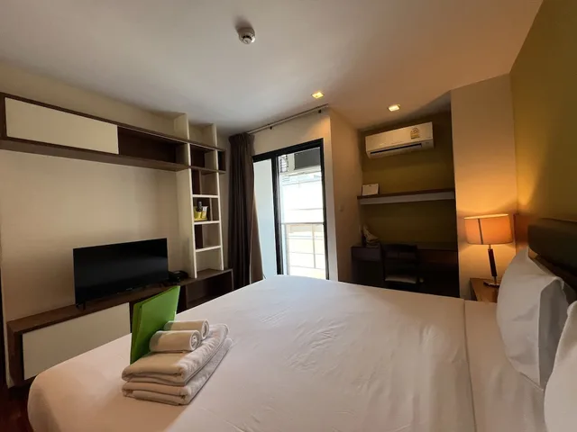 استوديو حصري بسرير مزدوج، Silom Forest Exclusive Residence 5/10