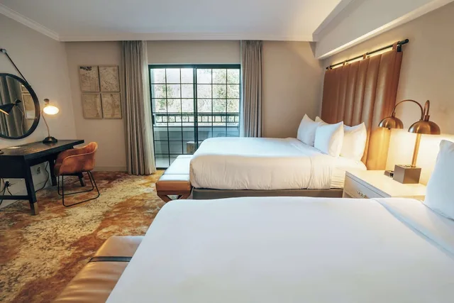 Room, 2 Queen Beds, Sofa, Balcony, The Inn at Saratoga, Tapestry Collection by Hilton 1/7