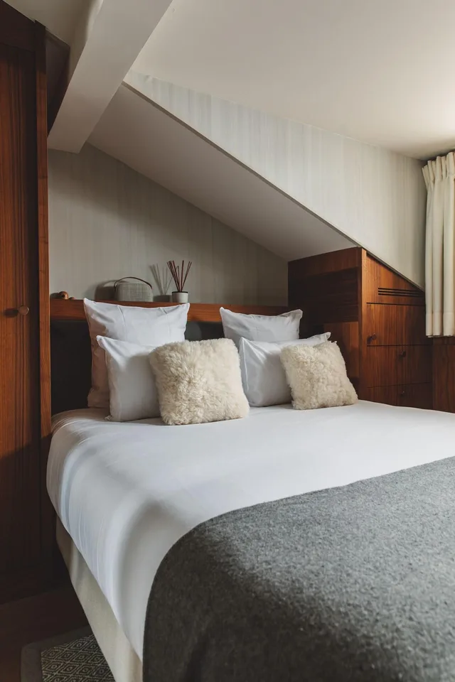 غرفة مفردة بسرير كوين، Coeur De Megeve 3/4