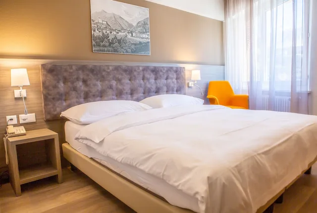 غرفة كومفورت بسرير مزدوج أو سريرين منفصلين بشرفة، Hotel Unione 1/5