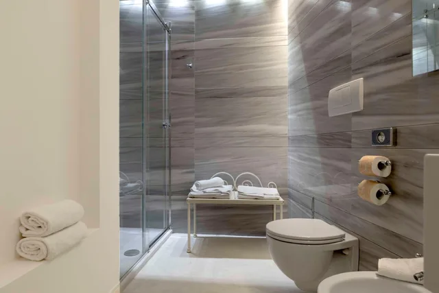 غرفة بسرير مزدوج بإطلالة على المدينة، Sant'Angelo, Matera - Small Luxury Hotels 9/10