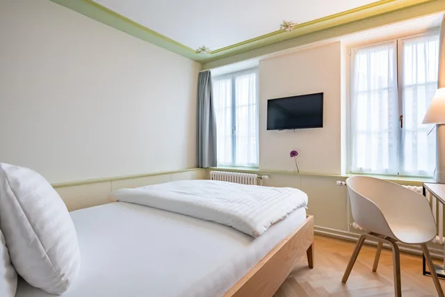 غرفة مفردة بسرير كوين، Hotel & Restaurant Linde Heiden 2/5