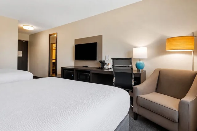 غرفة قياسية بسريرين كوين، Sleep Inn and Suites Lancaster-Platteville 4/6