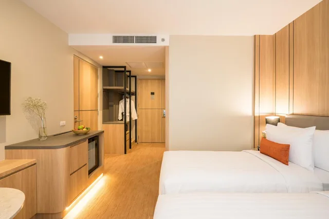 غرفة ديلوكس بسرير مزدوج بإطلالة على المدينة، The Key Premier Hotel Sukhumvit 1/10