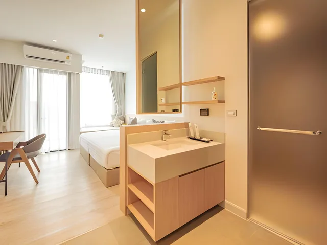 غرفة غراند ديلوكس بسرير كينج وسرير فردي، Sappaya Hotel by Lotus Valley Golf Resort 3/3