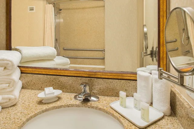 2 Rooms, Governor, Suite, King Bed, Corner, Accessible، Embassy Suites by Hilton Sacramento Riverfront Promenade 8/9