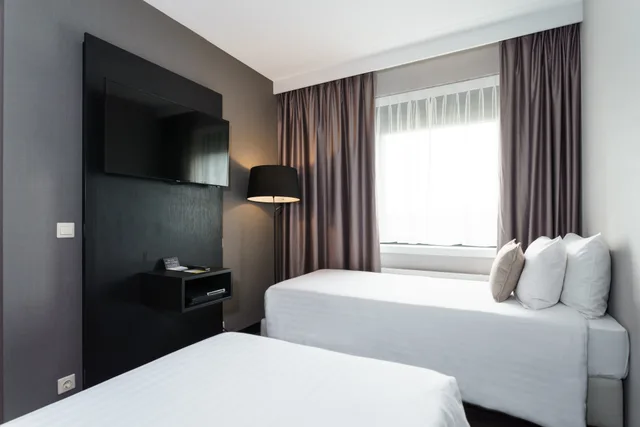 غرفة ديلوكس بسرير مزدوج، Courtyard By Marriott Amsterdam Airport 1/4