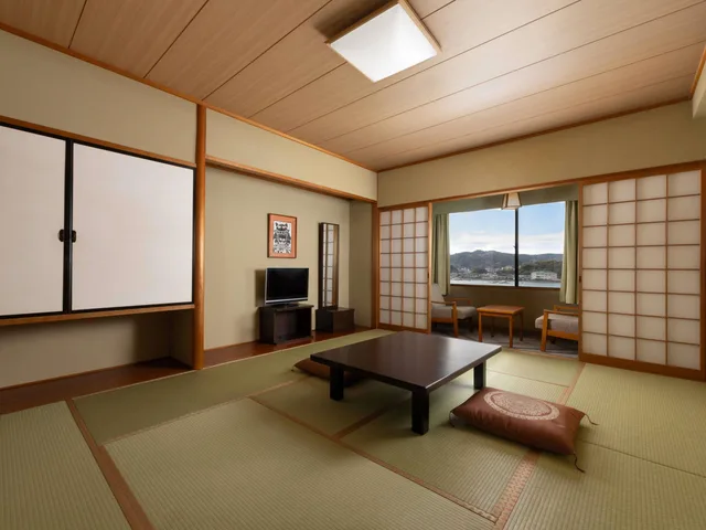 Japanese, Classic, Single, 4 Futon Beds, Riverside، Mercure Saga Karatsu Resort 3/7