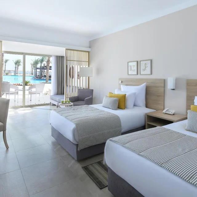 Deluxe, Family, Double or Twin Bed, Pool and Sea View، JAZ Costa Mares – Adults only +16 8/8