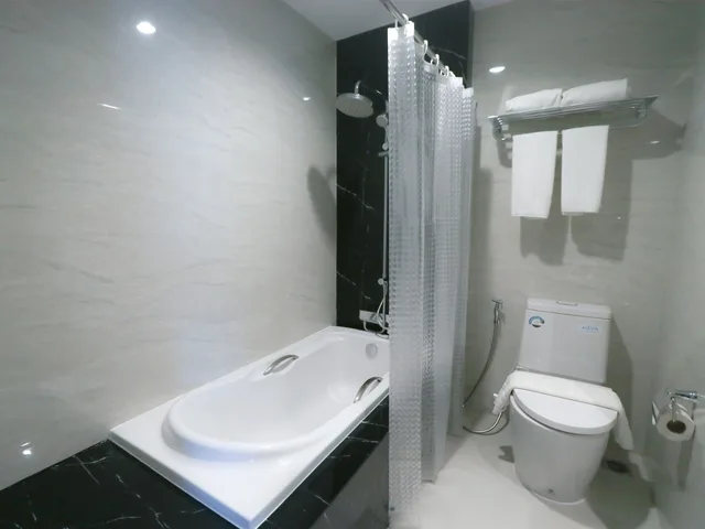 غرفة بانورامية بسريرين منفصلين بإطلالة على النهر، Fortune River View Nakhon Phanom 4/5