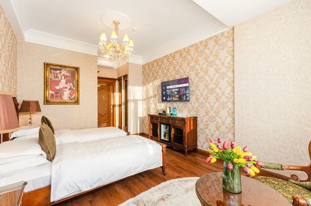 غرفة كلاسيكية بسريرين منفصلين وسرير كينج، GREGORY Boutique Hotel Chisinau 3/5