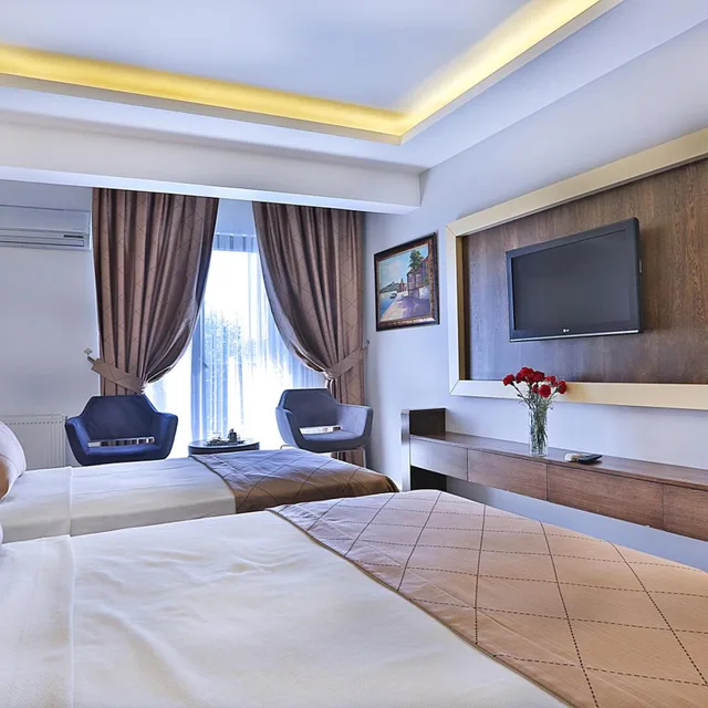 غرفة ديلوكس ثلاثية بسرير فردي، Grand Sagcanlar Hotel 1/10