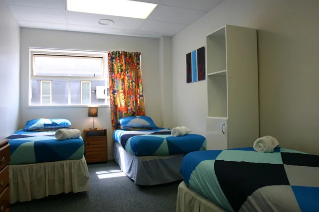 غرفة ثلاثية بثلاثة أسرّة، Backpackers Central Hamilton 1/2