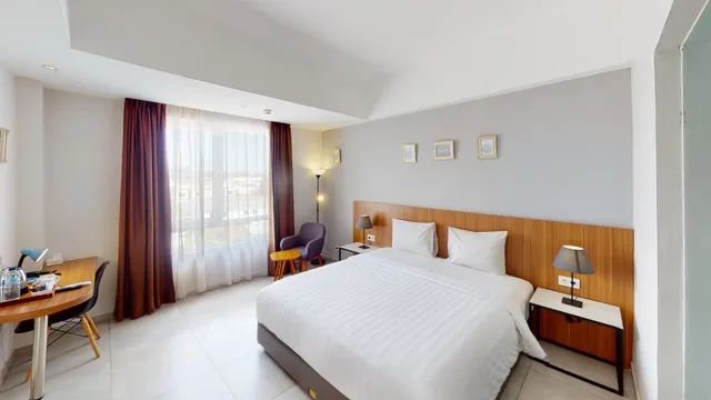 غرفة ديلوكس بسرير مزدوج، Hart Hotel Premium Rapatmaja 1/2