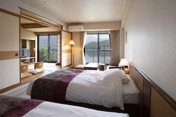 Japanese Western, 4 Futon Beds, Lake View, East Wing، Fuji Lake Hotel 1/2