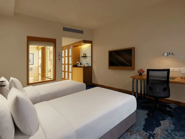Standard, Twin Beds, Pool Side، NOVOTEL HYDERABAD CONVENTION CENTRE 6/10