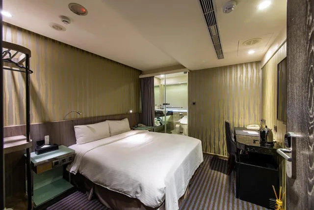 غرفة اقتصادية بسرير مزدوج، Beauty Hotels Taipei - Hotel Bnight 1/5