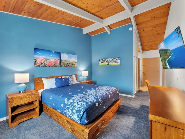 غرفة سوبيريور بسرير كينج بإطلالة على الجبل، Castle Waimea Country Lodge 5/10