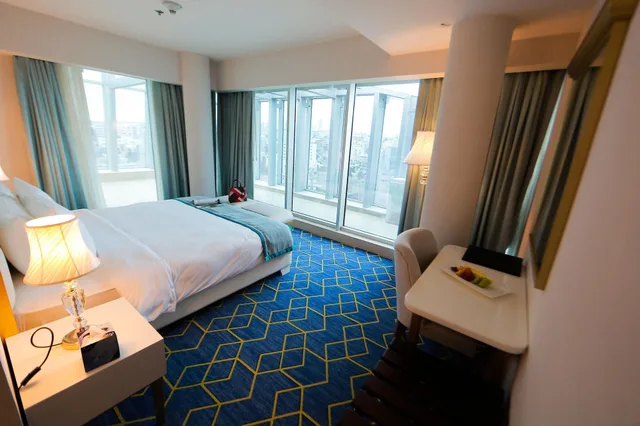 جناح رئاسي بغرفتي نوم، Coral Tower Hotel By Hansa 3/3