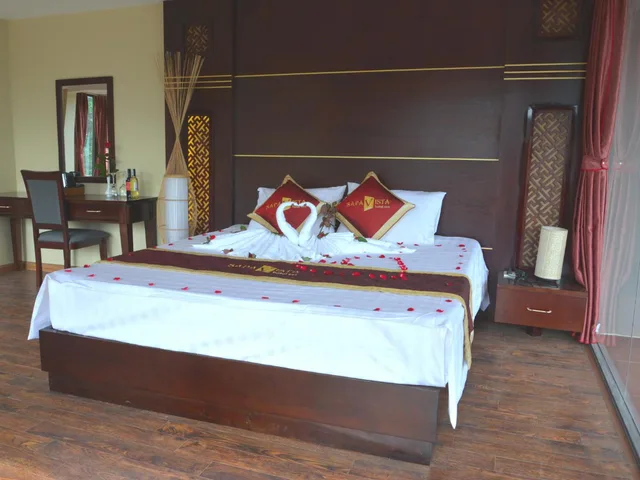 جناح جونيور بإطلالة على الجبل، Sapa Vista Hotel 1/10