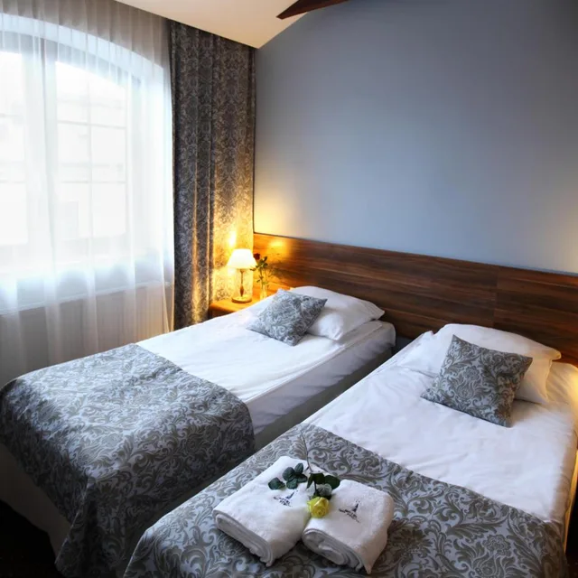 غرفة بسرير مزدوج أو سريرين منفصلين، Wit Stwosz Hotel 2/10