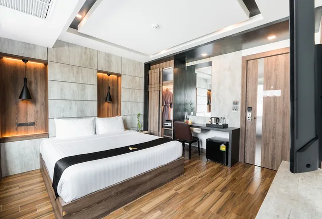 Deluxe, Double Bed, Acqua Hotel Pattaya 8/10