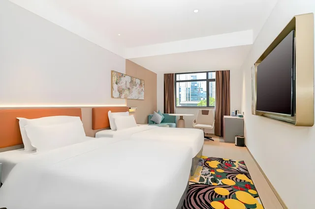 غرفة بزنس بسريرين منفصلين، INSAIL HOTEL Guangzhou Beijing Road Pedestrian Street 1/2