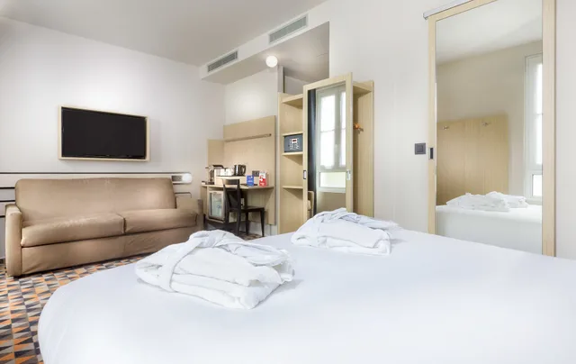غرفة عائلية بثلاثة أسرّة، Libertel Gare Du Nord Suede 4/10