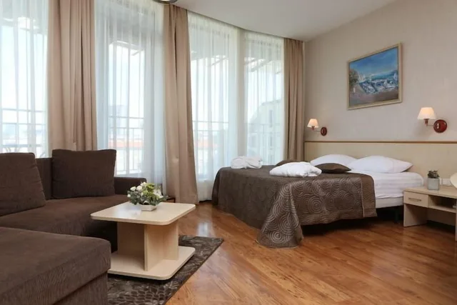 استوديو بسرير مزدوج بشرفة، Art City Inn 1/1