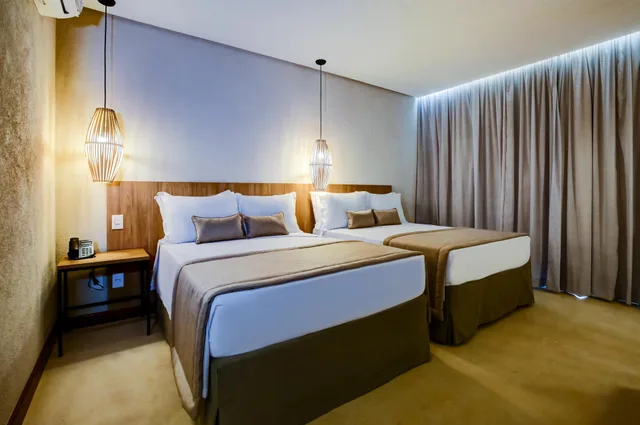 غرفة ديلوكس ثلاثية، Hotel Boutique and Spa Ponta de Inhambupe by Slaviero Hoteis 4/8