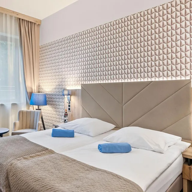غرفة بمطبخ، Spa Wellness Hotel Diament Ustron 5/10