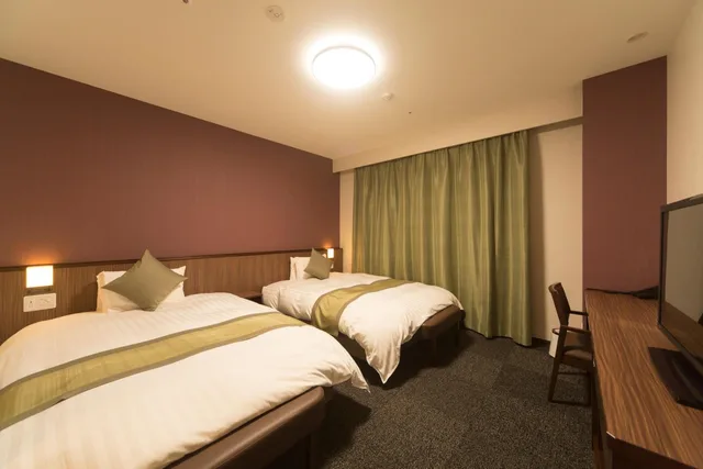غرفة بسريرين منفصلين، Myojin no Yu Dormy Inn Premium Kanda 6/7