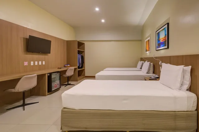 Deluxe, Triple, 3 Beds, No Window، Rio Aeroporto Hotel Galeao 3/4