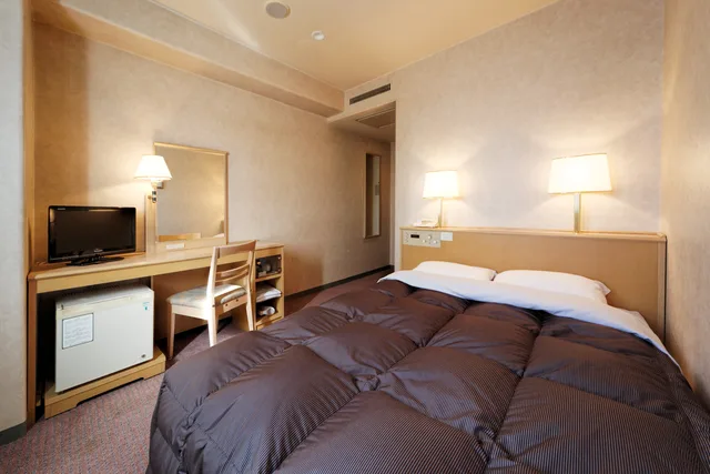 غرفة بسرير مزدوج، Kurume Washington Hotel Plaza 1/2