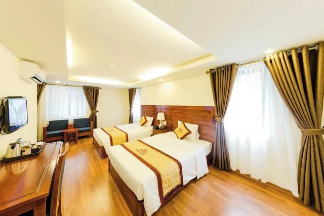 Room, Twin Beds, Sapa Lodge New 1/1