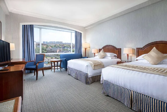 غرفة سوبيريور بسريرين مزدوجين، Wyndham Beijing North 3/9