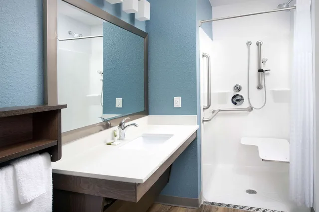 غرفة قياسية بسرير مزدوج لذوي الإعاقة، WoodSpring Suites Orlando West - Clermont 9/9