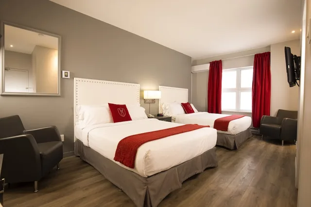 غرفة كلاسيكية بسريرين كوين، Hotel Du Nord 5/10