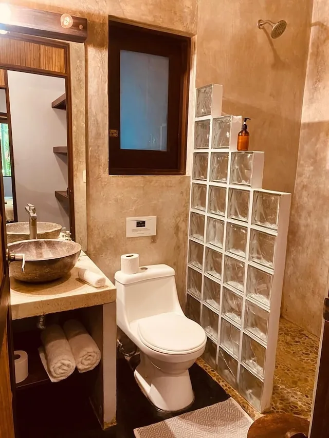 1 Bedroom, Design, Olas, Apartment, 2 Queen Beds, Beach Side, Kitchen، Lua Villas 6/8