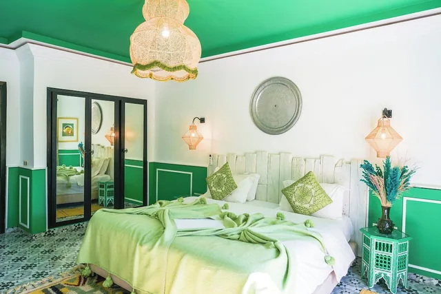 غرفة بريميوم بسرير مزدوج، Maison Daouia 1/3