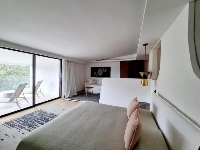 جناح جونيور ديلوكس بسرير مزدوج وسرير فردي مع أريكة، Hotel Delle Rose a Luxury Boutique Hotel 3/6