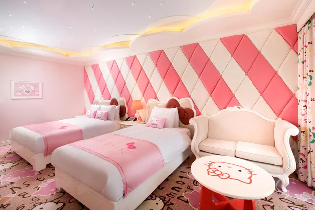 غرفة عائلية بسريرين منفصلين وسرير مزدوج وسرير فردي، Lotte Hotel Jeju 2/2