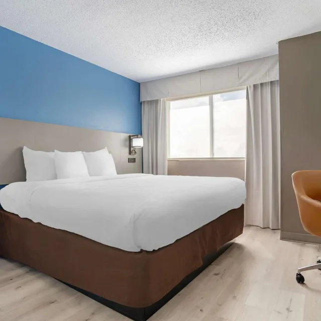 جناح مفردة بسرير كينج مع أريكة بحوض جاكوزي بحوض استحمام، Comfort Inn and Suites Crystal Inn Sportsplex 1/10