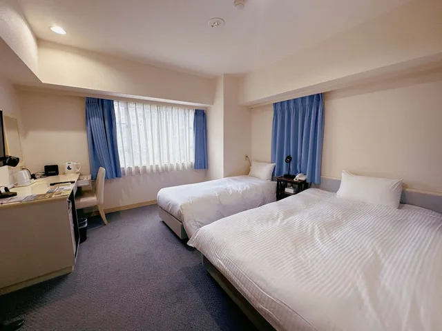 Semi Room, Double Bed, Smoking، Nissei Hotel Fukuoka 6/11